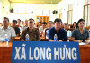 lãnh đạo Đảng ủy, UBND xã đã thể hiện tinh thần gương mẫu, trách nhiệm cao, tạo không khí trang nghiêm, tập trung