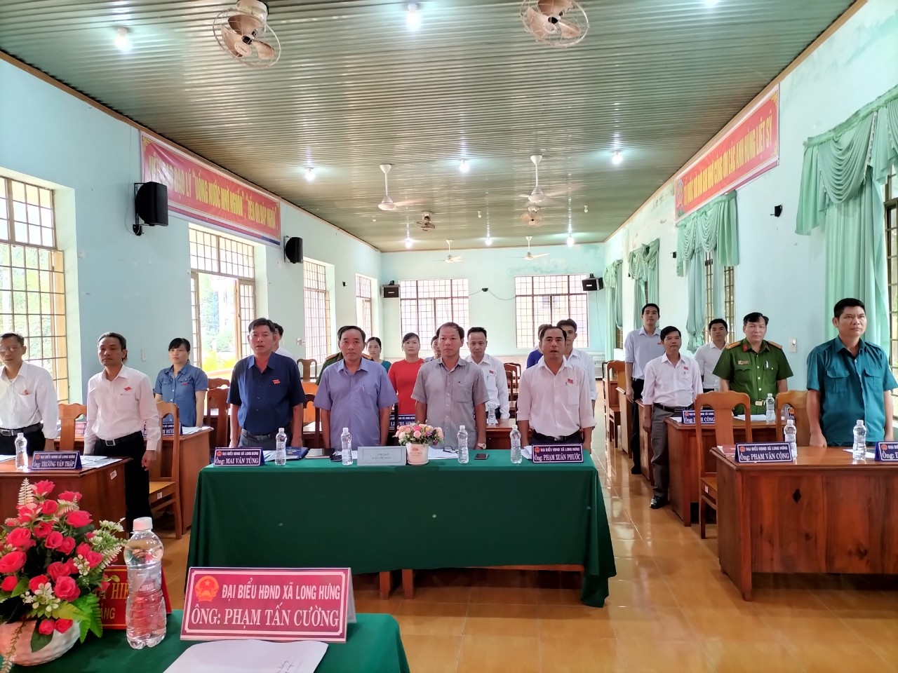 HĐND xã Long Hưng tổ chức kỳ họp chuyên đề năm 2023 khóa XII, nhiệm kỳ 2021 – 2026.